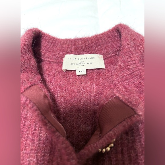 Sézane Othello in Rosewood Jewel Buttons (Size XXS) - Picture 11 of 15